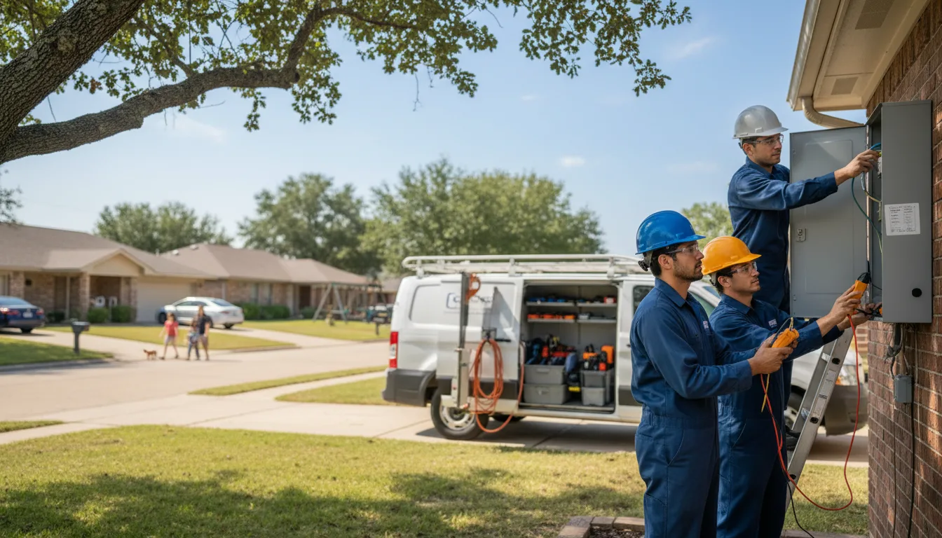 Certified electrician providing emergency electrical services in Augusta Springs, VA